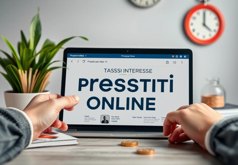 Representação visual: Prestiti Online in Italia: Facili, Sicuri e 100% Digitali