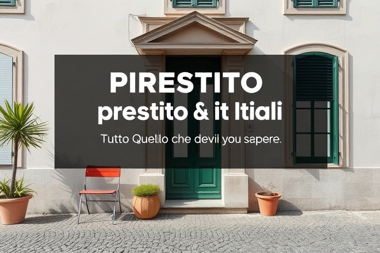 Conceitos visuais relacionados a Prestito per Residenti in Italia: Tutto Quello che Devi Sapere