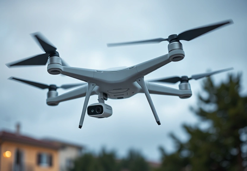 Representação visual de Sanremo, droni e body cam per la sicurezza attorno allAriston