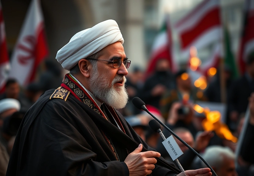 Representação visual de Iran supreme leader admits thousands killed during recent protests