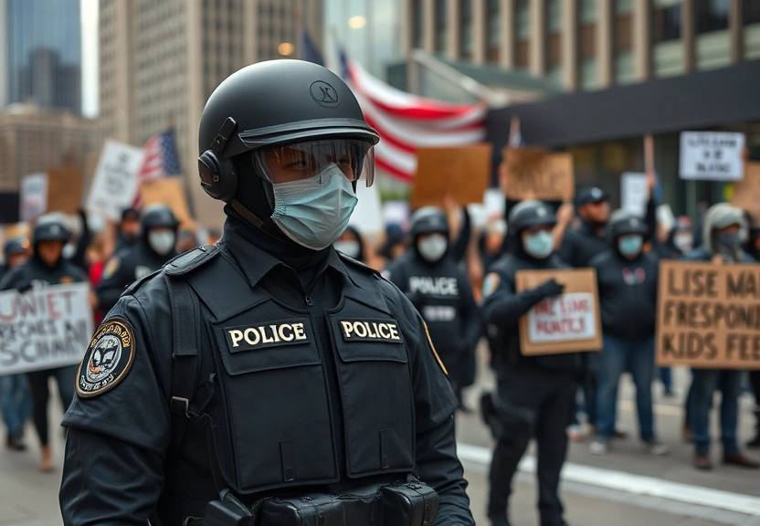 Representação visual de US judge restricts ICE response to Minneapolis protesters