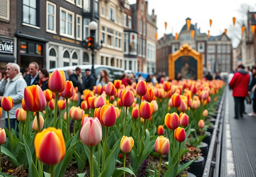 Representação visual de Giornata Nazionale del Tulipano, scatta la festa ad Amsterdam